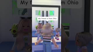 When YOUNGEST SIBLING goes to OHIO…😱💀 adoptme roblox robloxshorts [upl. by Dori]