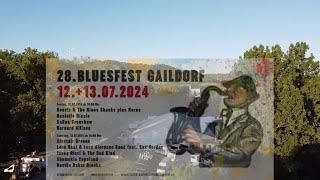 28 Bluesfest Gaildorf 12  13 Juli 2024  Vorschauvideo mit allen Bands  Kulturschmiede Gaildorf [upl. by Godbeare]