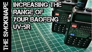 Increasing the Range of your Baofeng UV5R With a Counterpoise  TheSmokinApe [upl. by Zsamot559]