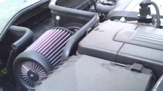 KampN Typhoon cold air intake sound on VW CC 20T [upl. by Melony]