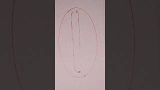 How To Draw a Perfect Ellipse  How to Draw Oval shape ovalshape ellipse drawing craftdrawing [upl. by Benildas]