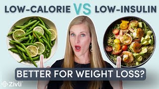 Low Calorie Versus Low Insulin for Weight Loss  Which Works Better [upl. by Eynahpets]