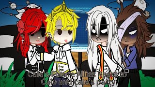 Cales Future Allies React to Cale and cales party part 13 read description👇 [upl. by Ayortal647]