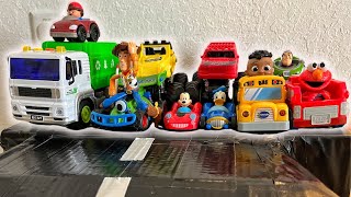 Toys Cars Racing Down Ramp kidsvideo kidsfun kids car toys car [upl. by Norvall]