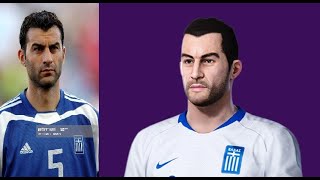 Traianos Dellas PES 2020 face build  stats classic Greece Roma [upl. by Nyleuqcaj]