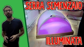 SERRA PROFESSIONALE PER SEMENZAIO ILLUMINATA [upl. by Trotta961]