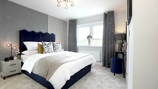 Barratt Homes  Thornberry Gardens Dinnington  The Windermere 4 bed Show Home [upl. by Allicirp931]