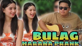 BULAG HARANA PRANK  kinilig at nagulat si ate 😍😂 [upl. by Ahsitnauq]