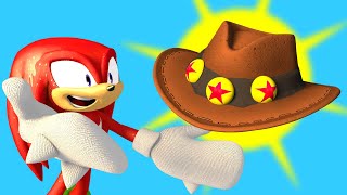 Knuckles Hat  Sonic Shorts 3D  Sonic Animation [upl. by Thormora]