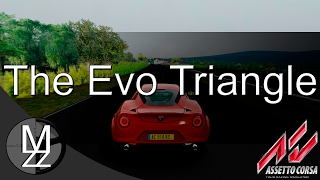 The Evo Triangle MOD  Assetto Corsa [upl. by Alodee]