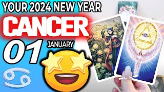 Cancer ♋ YOUR 2024 NEW YEAR❗️😲HERE’S WHAT TO EXPECT❗️💰 horoscope for today JANUARY 1 2024 ♋ cancer [upl. by Atiana]