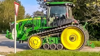 John Deere tractor 8370 RT 1 of 4 in Europe Farmers dream [upl. by Massingill504]