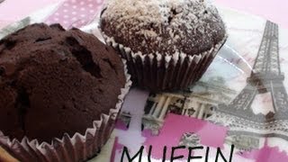 Muffin al cioccolato  gocce di cioccolato [upl. by Ranson]