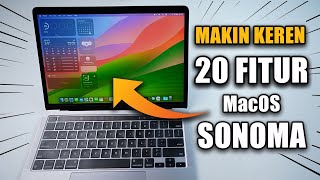 20 Fitur Baru MacOS Sonoma🔥 yang harus kamu ketahui [upl. by Leopold]