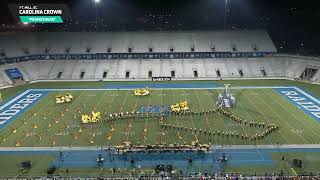 👑 CROWN SET CROWN SET CROWN SET 👑  Carolina Crown Updated Ending With Crown Set  DCI 2024 [upl. by Sibeal]