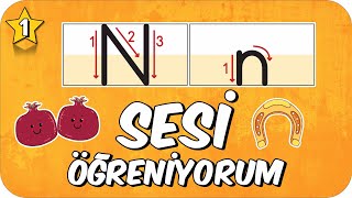 N Sesi Öğretimi 🌿 Okunuşu ve Yazılışı ✍🏻 1Sınıf 2025 [upl. by Eelrak]