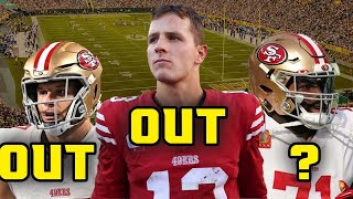 JUST IN 49ers Purdy and Bosa OUT vs Packers Indepth preview [upl. by Henke]