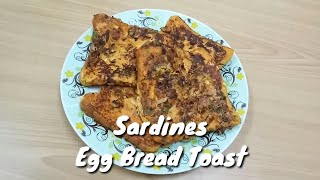 Resepi Roti Telur Sardin Viral  Sardines Egg Bread Toast Recipe [upl. by Yboj]