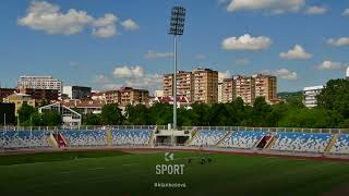 Shtrohet bari hibrid në stadiumin Fadil Vokrri [upl. by Ettenuahs]