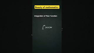 How to Integrate ⌊x⌋ Function Integral Its Easier Than You Thinkmaths [upl. by Aivan]