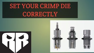 A tutorial for newer reloaders on crimping pistol rounds [upl. by Harimas4]