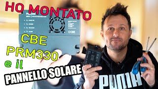 COME montare il Pannello solare e il regolatore su camper caravan o barca [upl. by Ayikal]