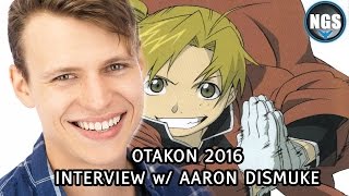 Aaron Dismuke  Interview Otakon 2016 [upl. by Gayle]