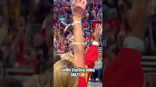 Caitlin Clark started going OFF wnba basketball caitlinclark [upl. by Ydollem725]