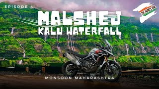 We Got The Best View 👀 Of Malshej Ghat 💥 amp Kalu Waterfall ♥️ superbike adventure ride [upl. by Furmark]