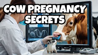 How We Detect Pregnancy in Cows EARLY PREGNANCY DETECTION [upl. by Mont]