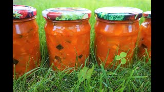 Labai skani daržovių mišrainė žiemai  Konservuotų daržovių receptas  Mišrainė  Canned vegetables [upl. by Tobit]