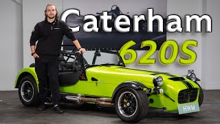 This Caterham 620S Looks Incredible in Roulette Green  A Walk Around With Jean [upl. by Coughlin]