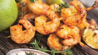 Grilled Shrimp Scampi  Shrimp Recipes [upl. by Volpe]