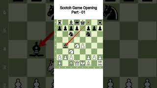 Chess Opening Day  127 Scotch Game Opening Part  01 [upl. by Codee]