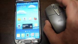 How to use Android smartphone without a touchscreen Control Android with bluetooth mouse [upl. by Iak]