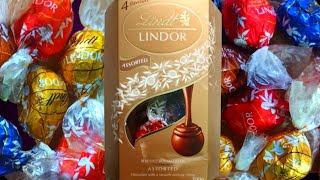 Unwrapping Lindt Lindor Assorted Chocolate A Taste of Luxury 🤩🤩 [upl. by Rikki]