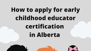 early childhood educator certification step by step [upl. by Nnahsal545]