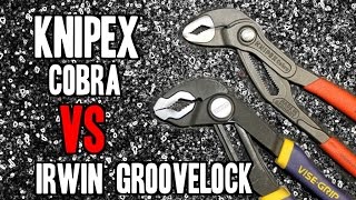 Knipex Cobra  VS  Irwin Groovelock [upl. by Delanos]