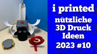 I printed  nützliche 3D Druck Ideen 💡 zum selber Drucken 2023 10  3D Drucker [upl. by Sinnaoi]