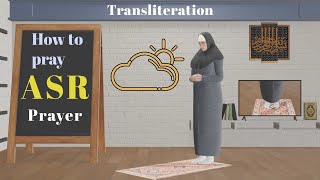 How to pray Asr for Woman beginners Step by step [upl. by Lahsiv]