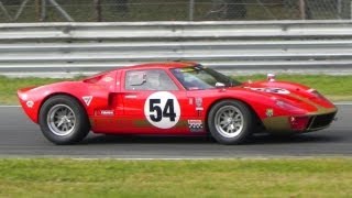 Ford GT40 Start amp Acceleration SOUND [upl. by Belita217]