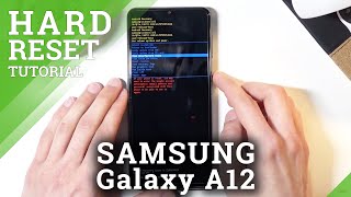 Hard Reset SAMSUNG Galaxy A12 – Bypass Screen Lock  Factory Reset by Recovery Mode [upl. by Shirlie]