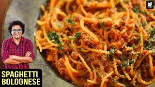 Spaghetti Bolognese  Pasta Bolognese  Italian Special  Spaghetti Recipe By Chef Varun Inamdar [upl. by Ettelracs]