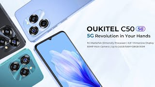 OUKITEL  C50 Smartphone 68“ HD 5150mAh Battery 24128GB Mobile Phone 50 MP Camera [upl. by Enriqueta356]