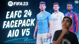 FC 24 FacePack V51 AIO For FIFA23 FREE  Tutorial  TU171 [upl. by Baalman]