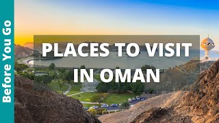 9 Places to Visit in Oman amp Top Things to do  Oman Travel Guide [upl. by Carissa613]