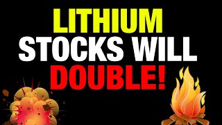 3 Lithium Stocks About To Double In One Year The Best Lithium Stocks To BUY NOW [upl. by Giorgi]