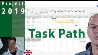 32 MS Project 2019 ● Learn to use Task Path to find predecessors in Complex Projects ● Simple [upl. by Crosby]