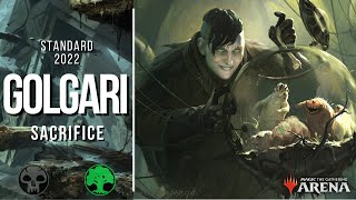 GOLGARI SACRIFICE  STANDARD 2022 BO1 DECK GUIDE  DampD Forgotten realms Golgari midrange pests [upl. by Edasalof]