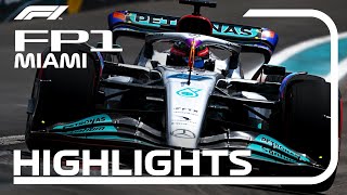 FP1 Highlights  2022 Miami Grand Prix [upl. by Mikol481]